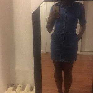 MOVING SALE Zara mini denim dress